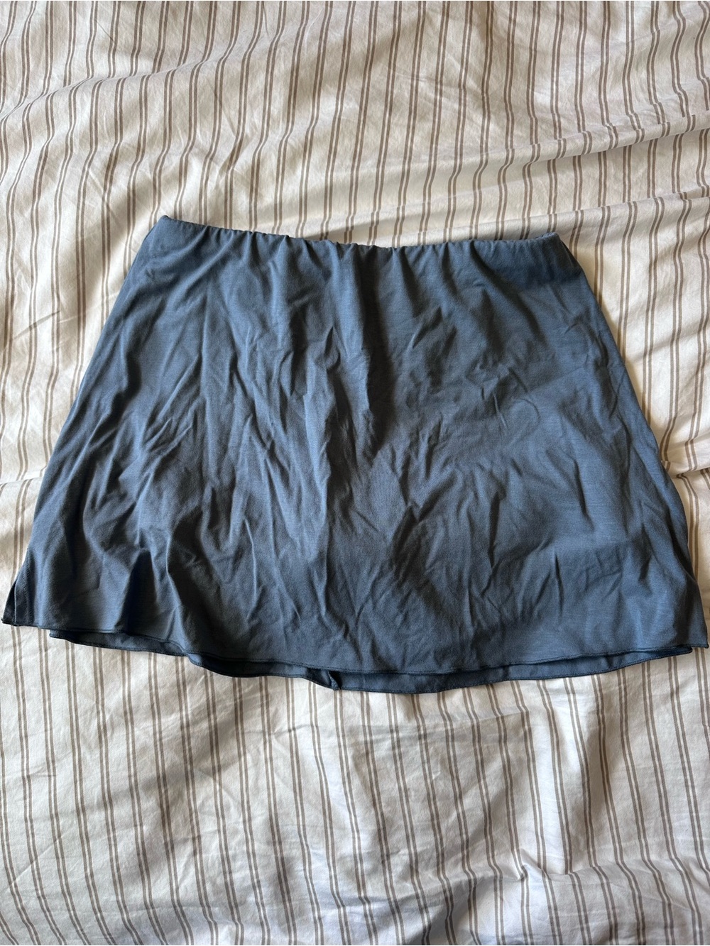 NWOT Indigo Luna angel skort in slate, S/M - Picture 4 of 6